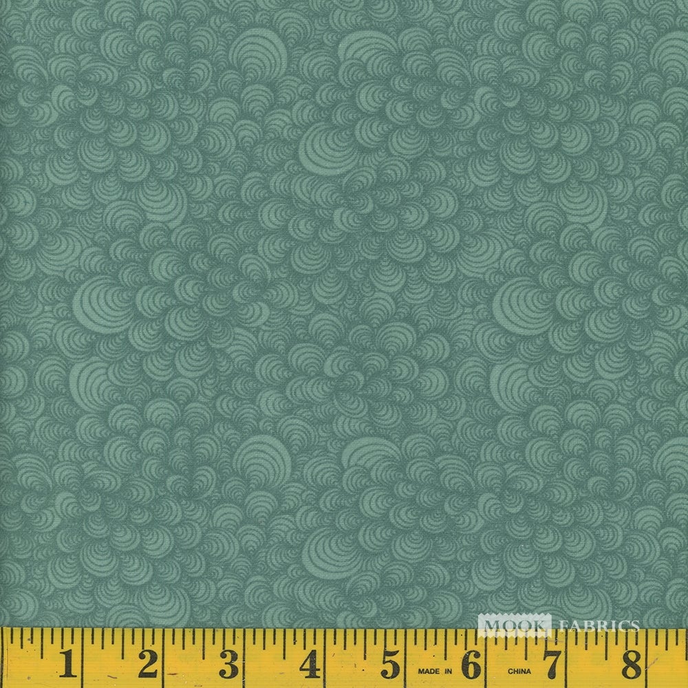 Mook Fabrics - 108" Flannel Swirly Hunter - 108958