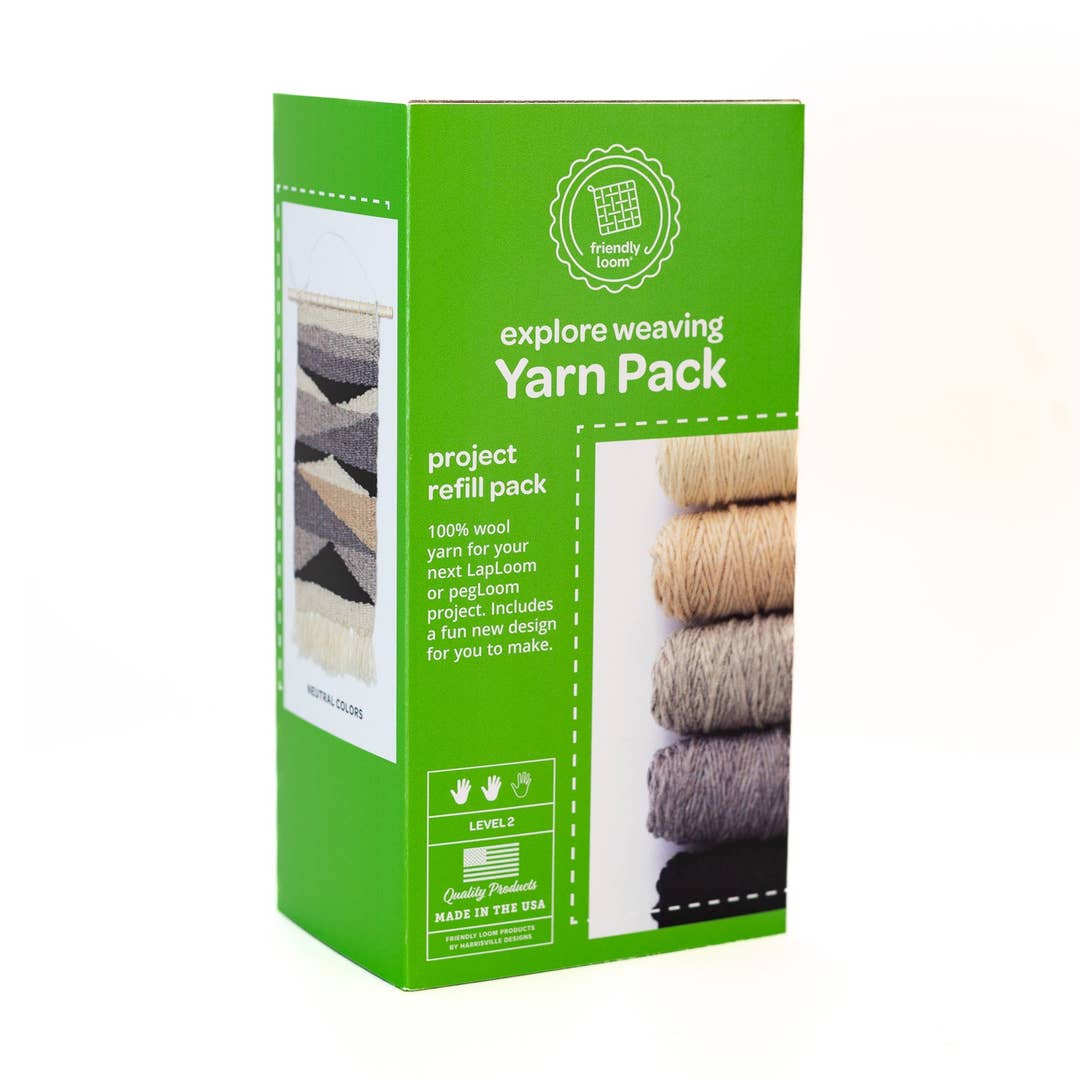 Friendly Loom Explore Weaving Yarn Pack - Choose Colorway!