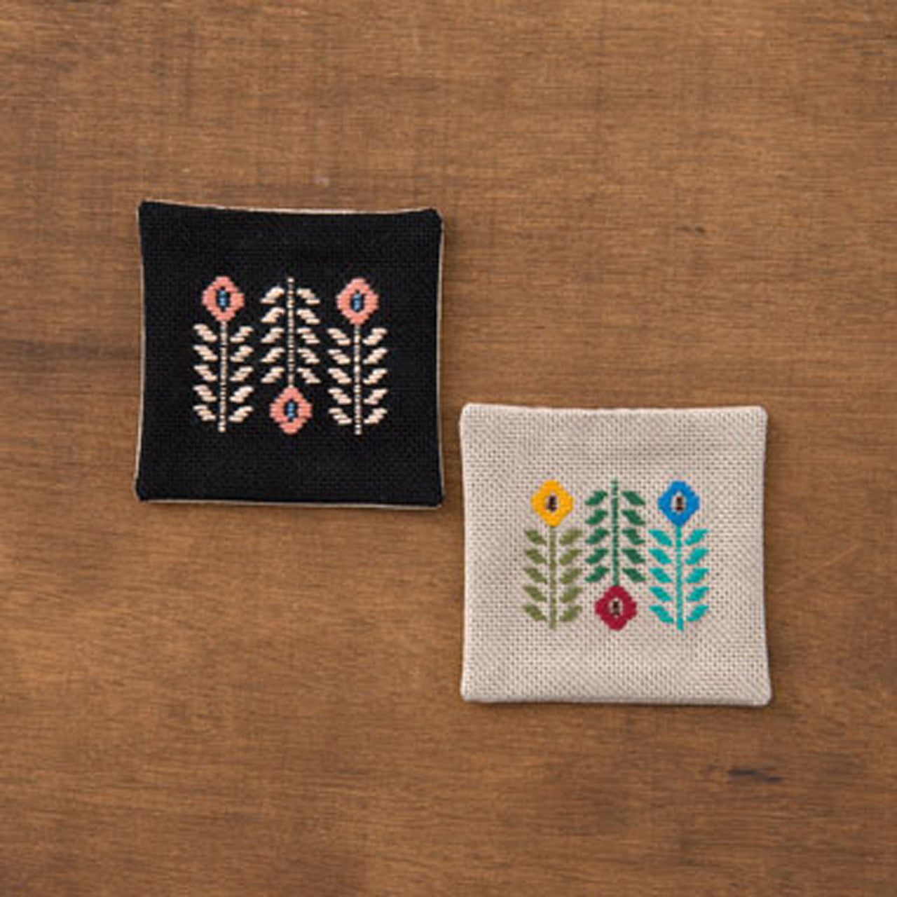 Olympus Kogin Sashiko Embroidery Coaster Kit