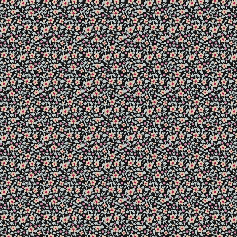 Tilda - Brie Basics - Small Florals - Charcoal - 130186