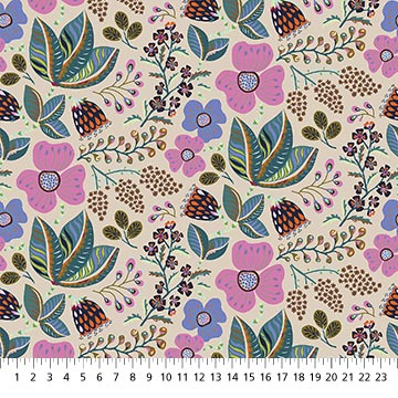 Figo - Camouflage - Wild Bouquet Florals - 91272-14