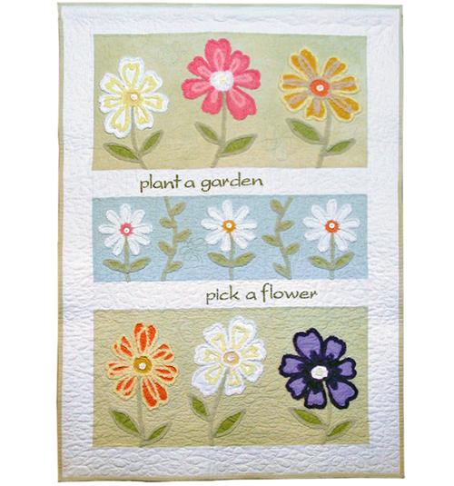 Plant A Garden Quilt Pattern By Chenille It