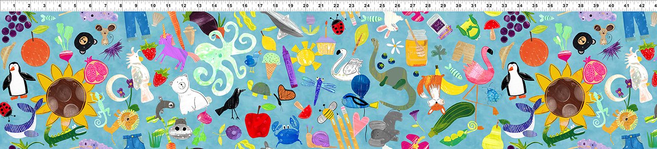 In The Beginning - Jennifer Heynen - ABC's of Color - Children's Drawings - 4JHW-1