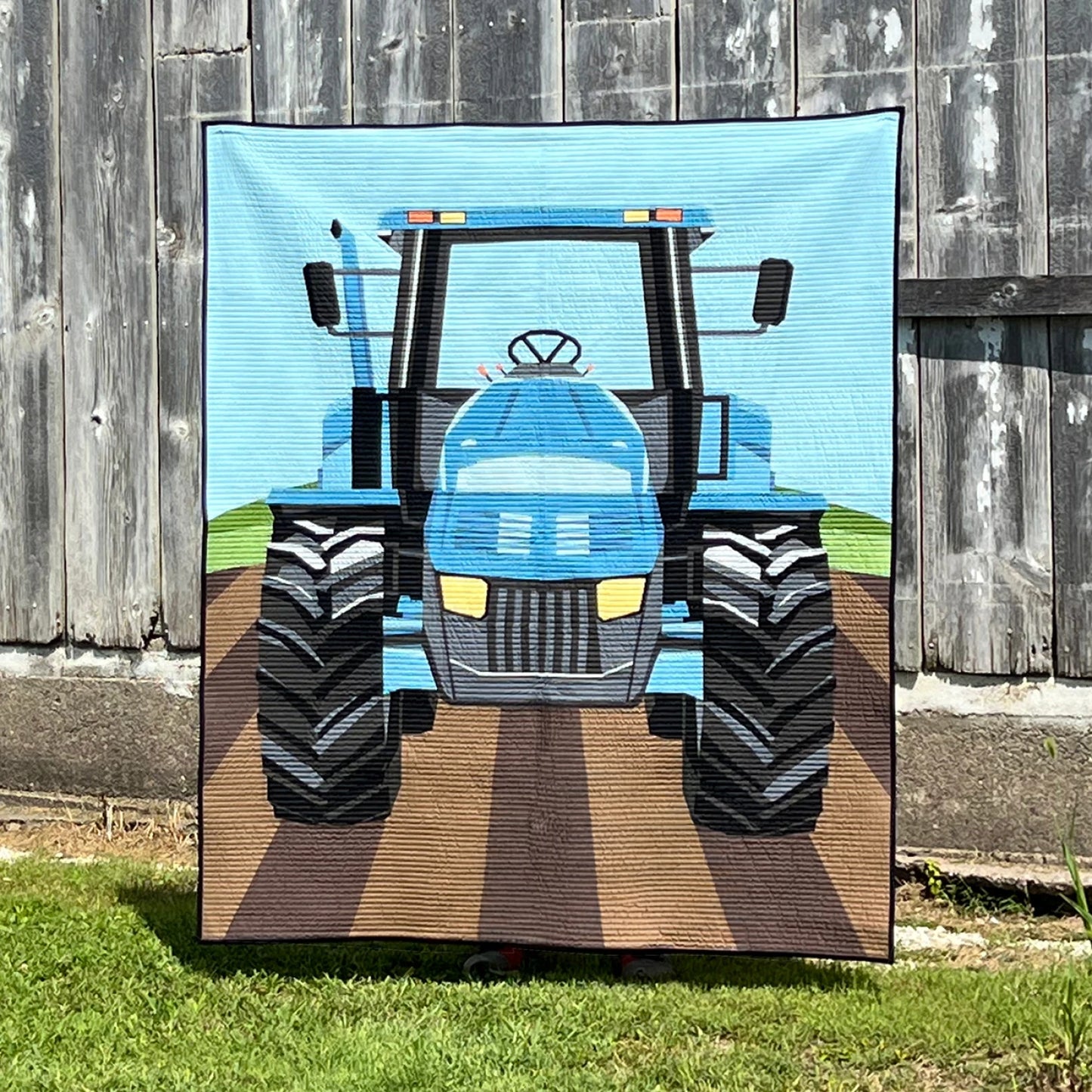 Big Tractor Quilt Pattern By Hobbs Designs