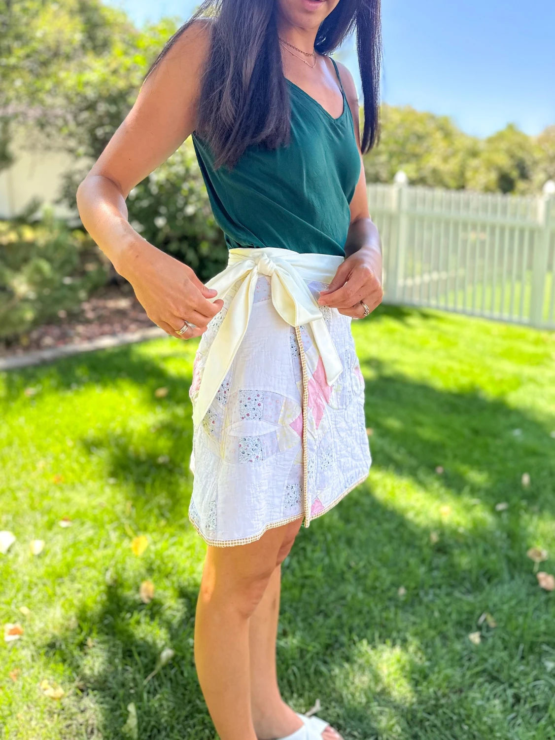 Quilted Wrap Skirt Pattern By Wellspring Designs