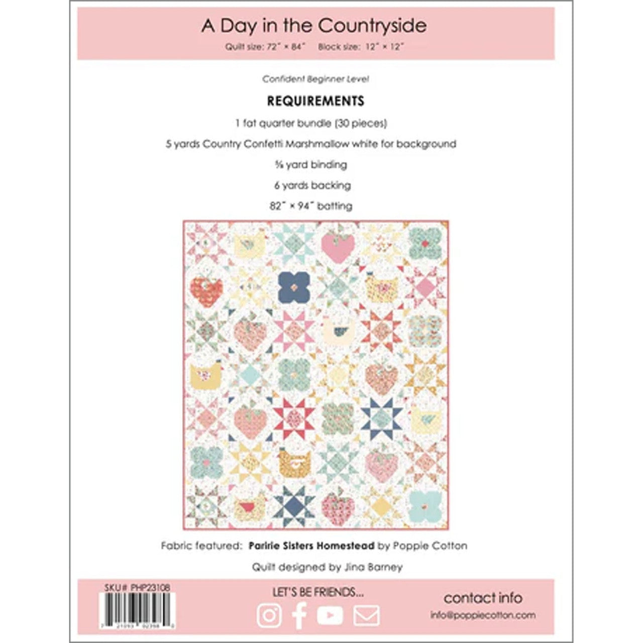 Swan Song Quilt Pattern By Poppie Cotton