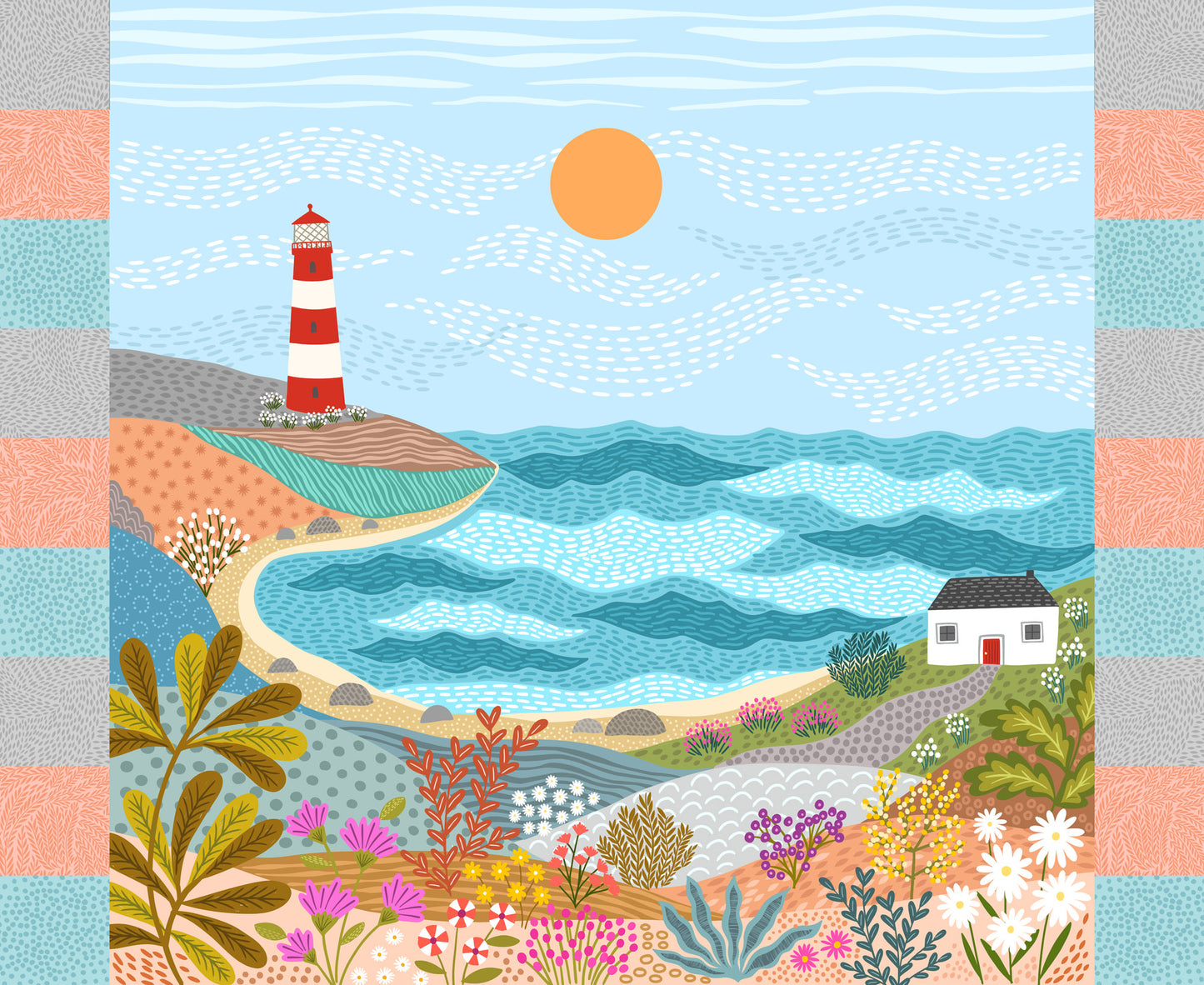 Lewis and Irene - Creative Landscapes - Beach Coastal Panel - A907