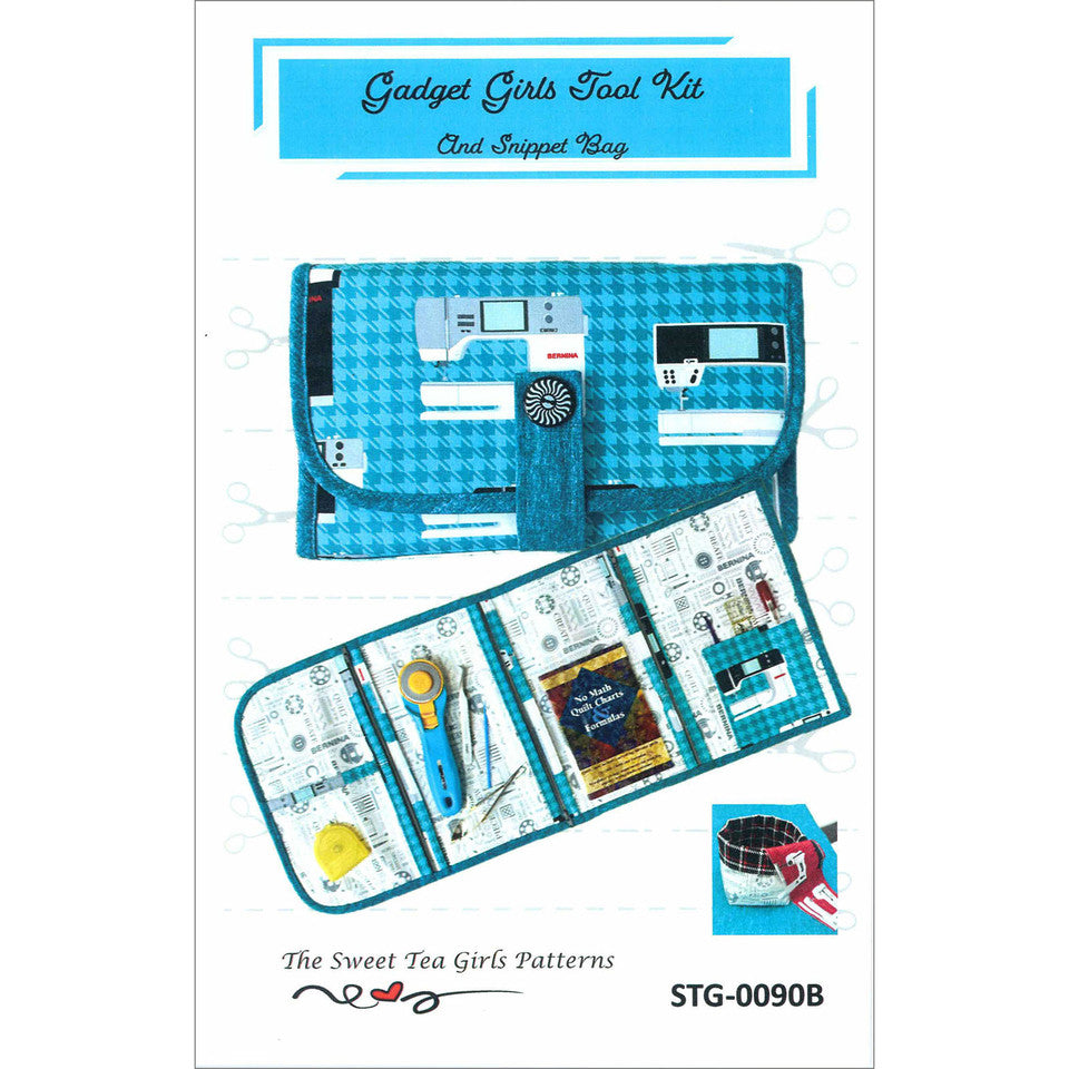 Gadget Girls Tool Kit and Snippet Bag Pattern By The Sweet Tea Girls