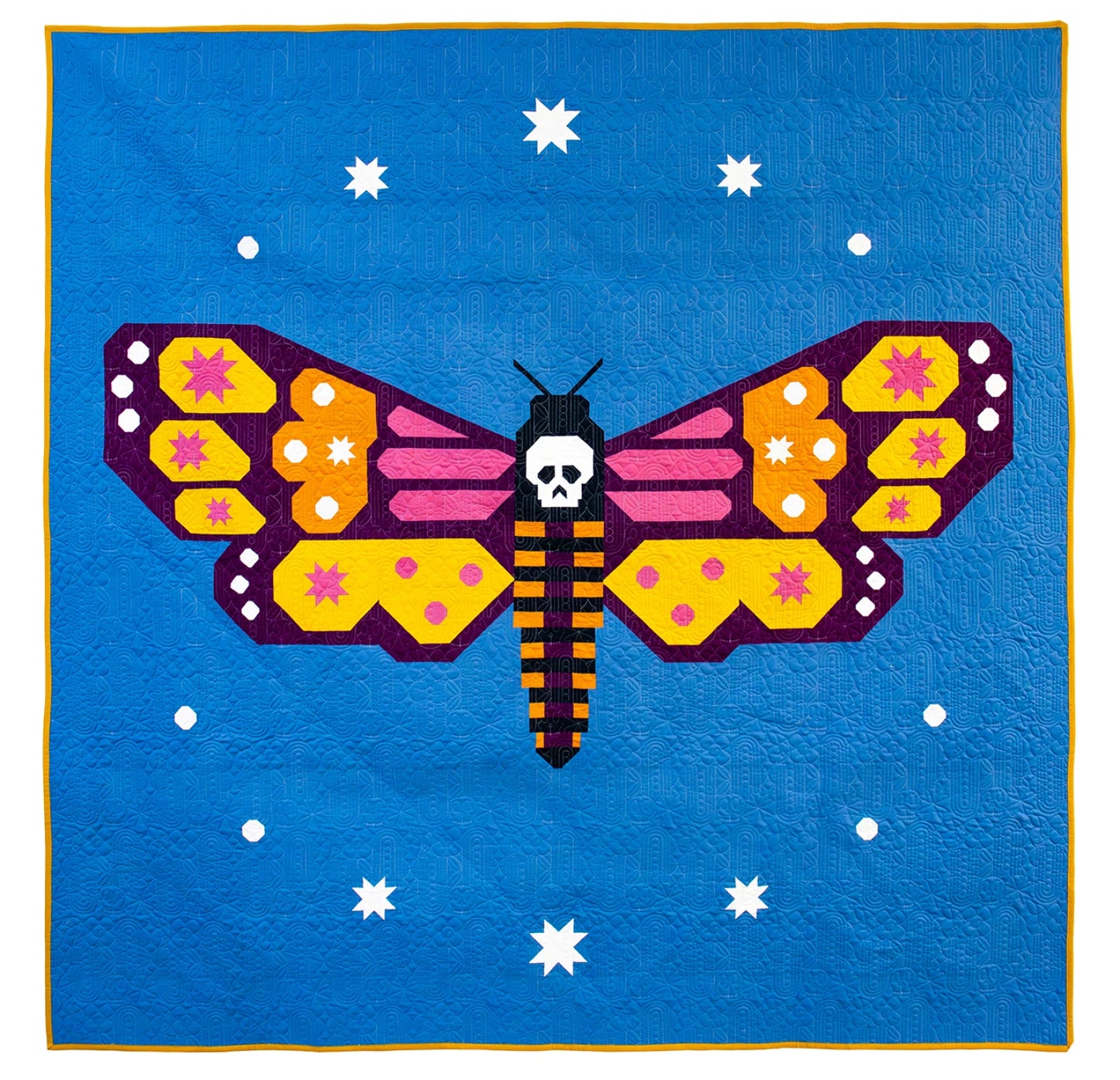 Night Flutter Moth Quilt Pattern By Art East Quilting Co