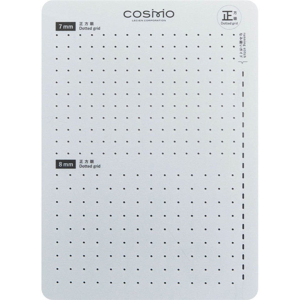 Cosmo Sashiko Template 7mm x 8mm Dotted Grid