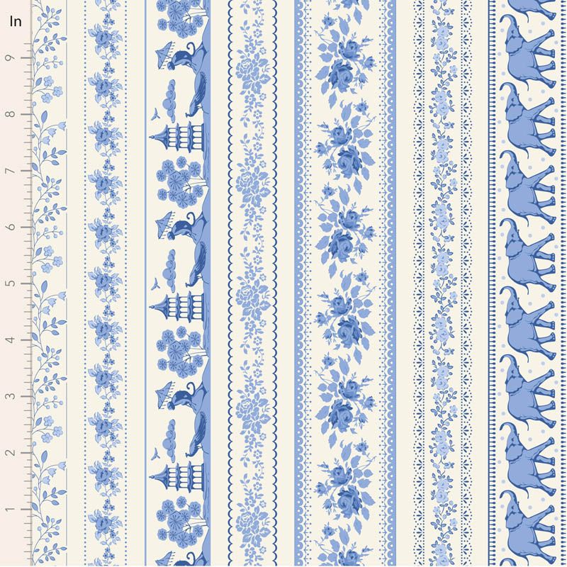 Preorder - Tilda - Something Blue - Borders Blue - TIL110170 - Ships June 2026