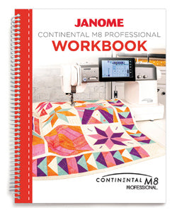 Ships to US ONLY - Janome M8 Workbook - WBM8