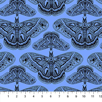 Northcott - Anna Maria Textiles - Indelible Ink - Cecropia Moths - AMT1008-45C