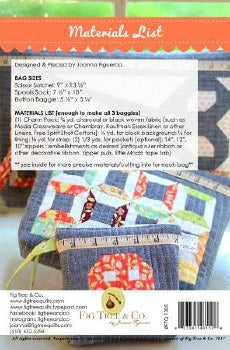 Scissor Satchels Pattern By Fig Tree