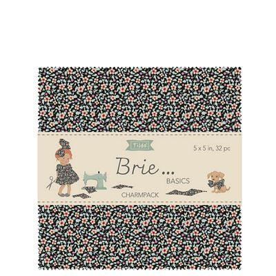 Tilda Brie Basics 5" Squares Charm Pack