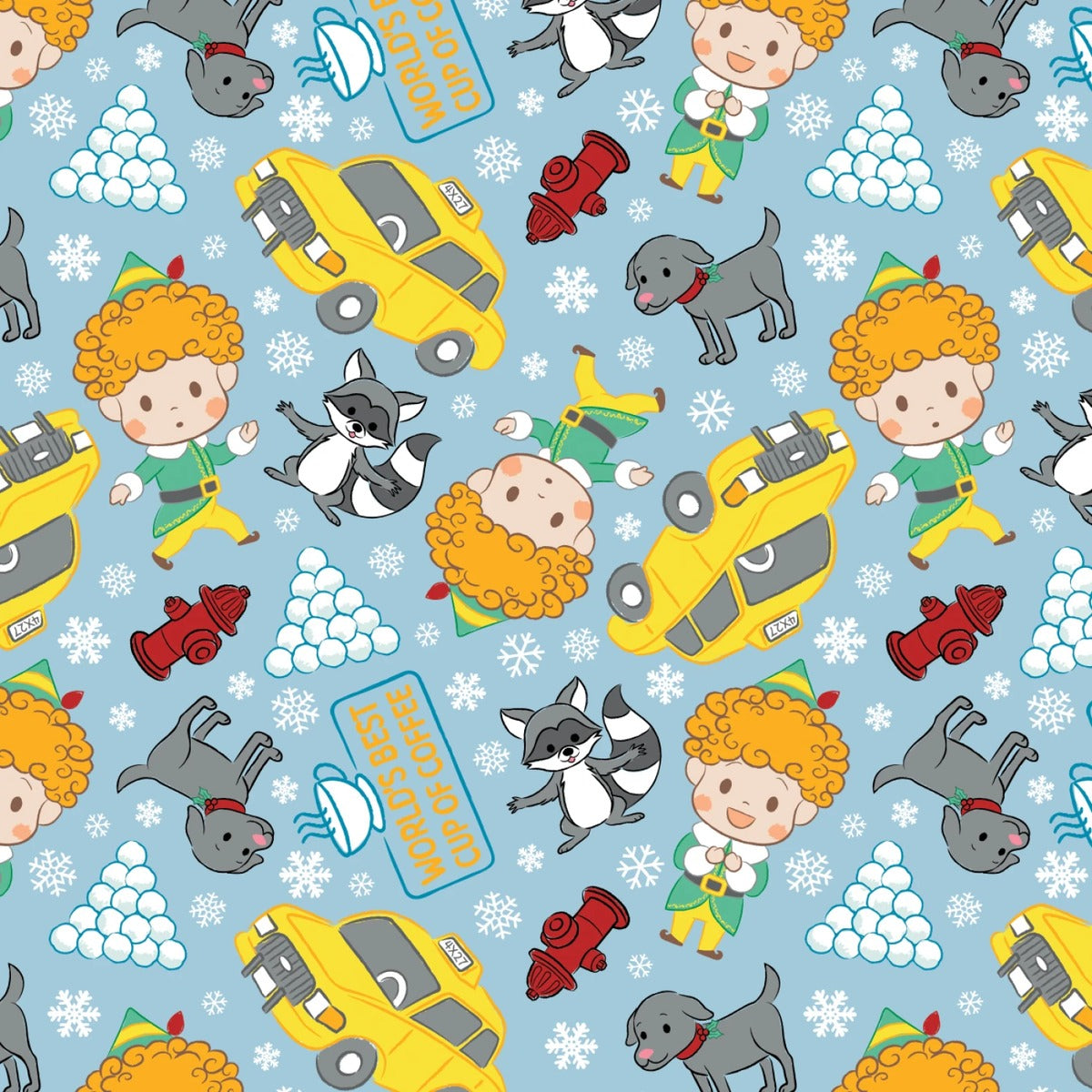 Camelot Fabrics - Elf - Tiny Magic Christmas Holiday - NYC Friends - 23130131-01
