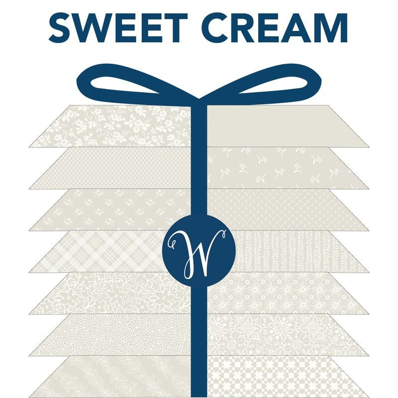 PREORDER - Windham - Whistler Studios - Sweet Cream - Factory Cut Fat Quarter Bundle - Ships July 2026