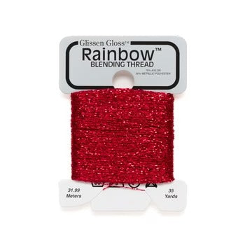 Glissen Gloss Rainbow Blending Thread - 617 Red