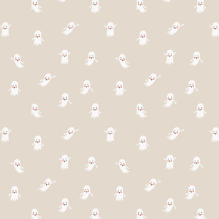 Rifle Paper Co. - Halloween III - Ghosts on Linen - RP1303-LI3
