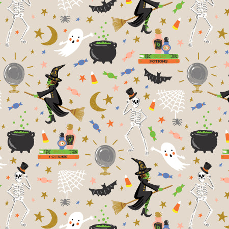 Rifle Paper Co. - Halloween III - Halloween Party Linen Metallic - RP1311-LI2M