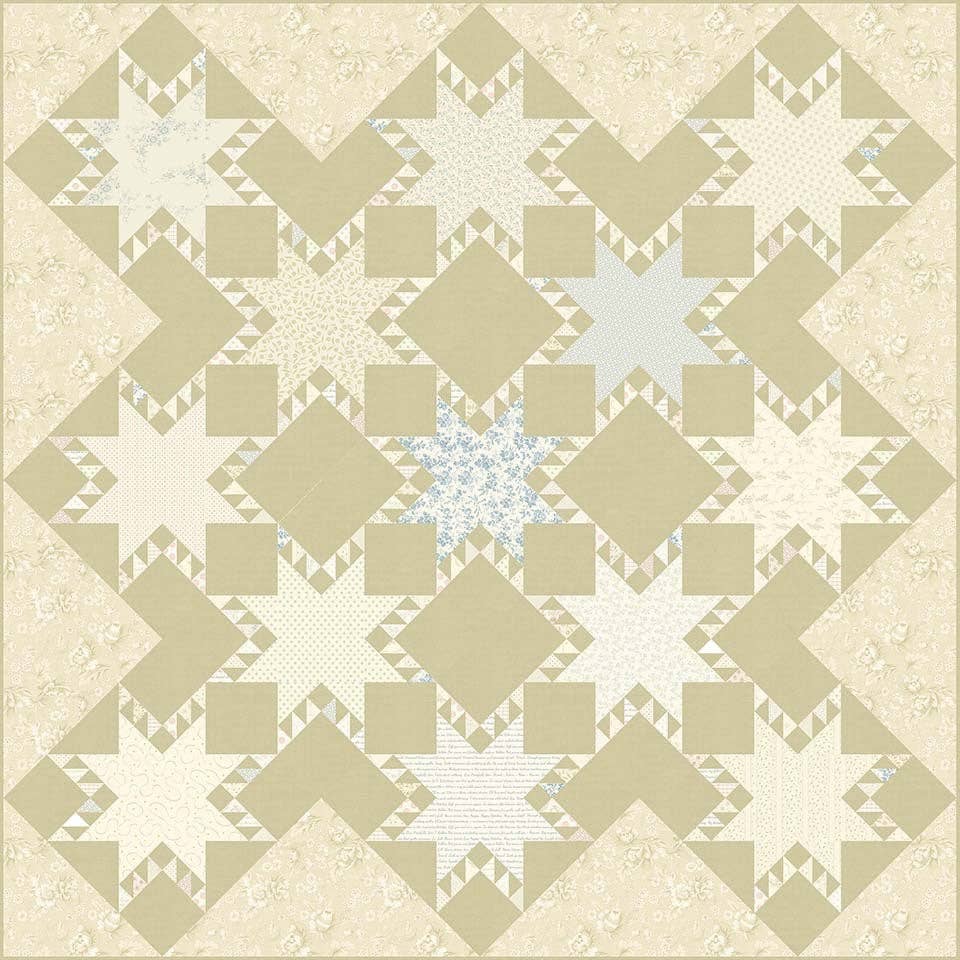 Wishing Star Quilt Pattern By Laundry Basket Quilts