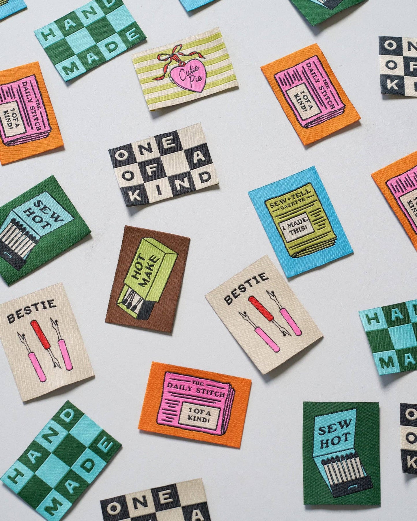 Matchy Matchy Sewing Club - Bestie Seam Ripper Large Garment Labels