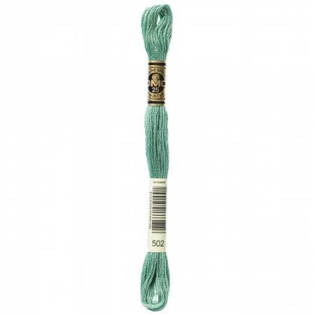 DMC Six Strand Embroidery Floss - 500 - 501 - 502 - 503 - 505 - 517 - 518 - 519