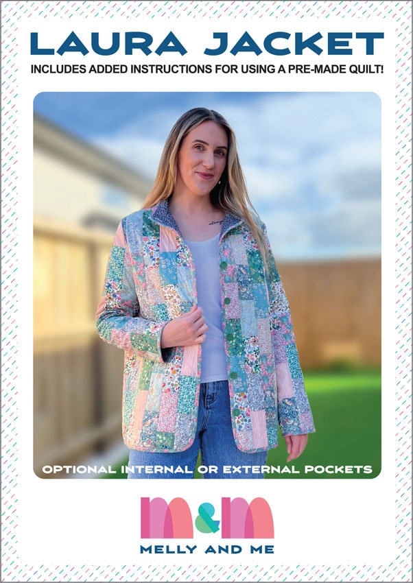 Laura Jacket Pattern By Melly and Me