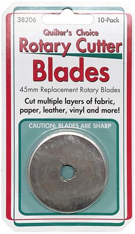 Sullivans - 10 Pack 45mm Rotary Cutter Blades