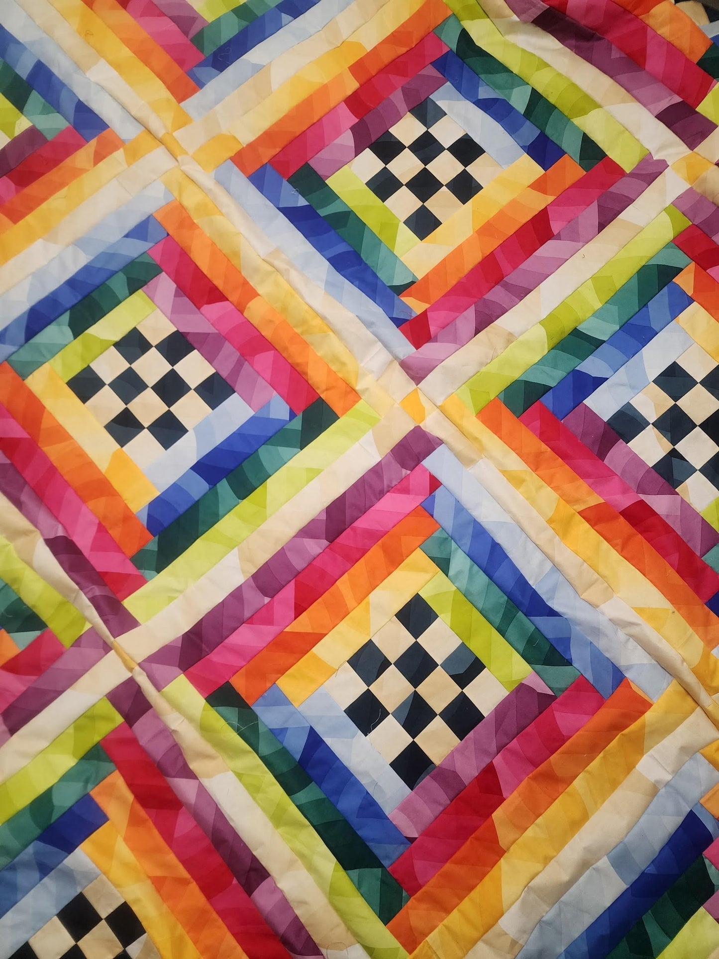 Courthouse Checks Quilt Pattern and Kit Featuring Echo By Emily Van Hoff