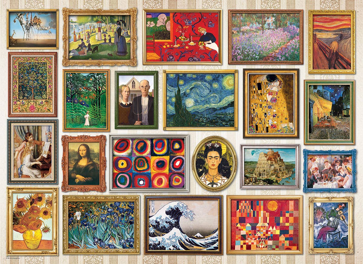 Eurographics Puzzles USA Masterpieces Puzzle