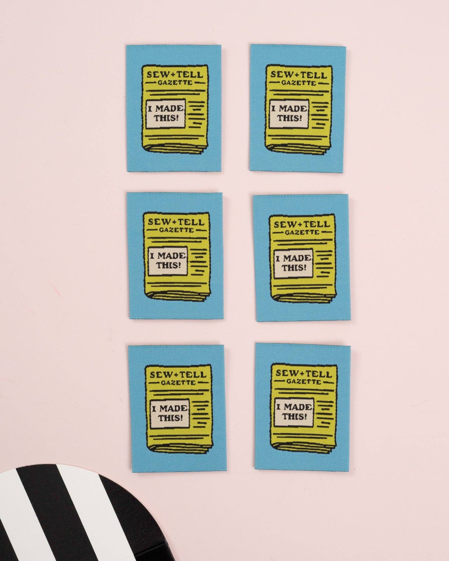 Matchy Matchy Sewing Club - Sew and Tell Gazette Large Garment Labels