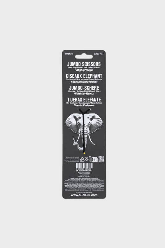Suck UK Jumbo Elephant  Scissors