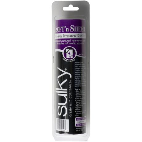 Sulky Soft and Sheer Cut Away Permanent Stabilizer Roll - 8" x 11 Yards
