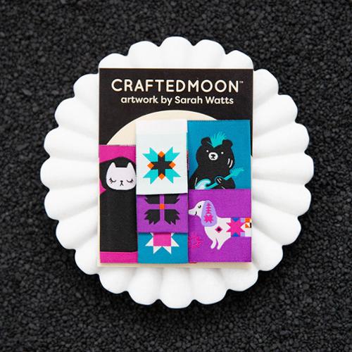 Lollytags - Crafted Moon Artwork By Sarah Watts Version 2 - 6 ct Labels