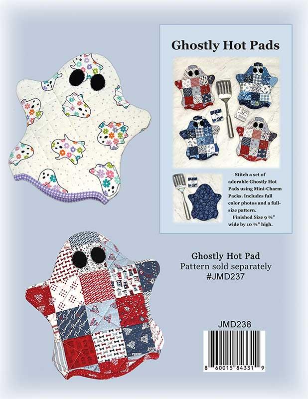 Ghostly Hot Pads Pattern OR Template By J Minnis Designs