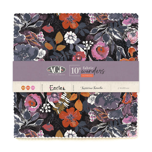 Art Gallery Fabrics - Eerie - Katarina Roccella - Factory Cut 10" Squares Layer Cake