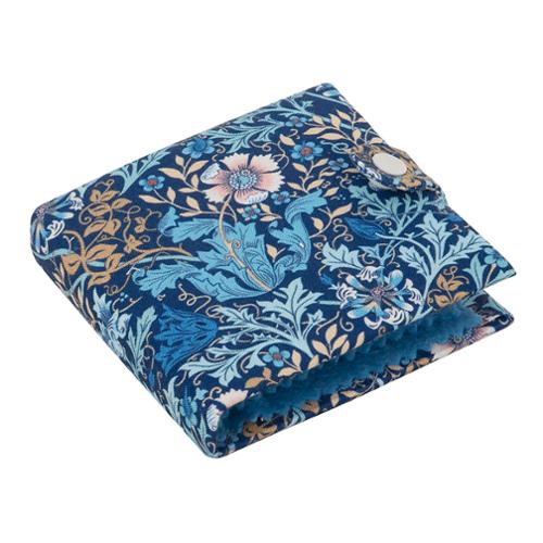 Hobby Gift Blue Floral Needle Case With Scissors