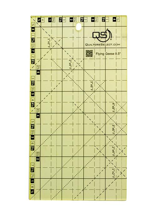 Quilter's Select Flying Geese Ruler 4.5" x 8.5"