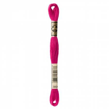 DMC Six Strand Embroidery Floss - 3801 - 3802 - 3803 - 3804 - 3805 - 3806