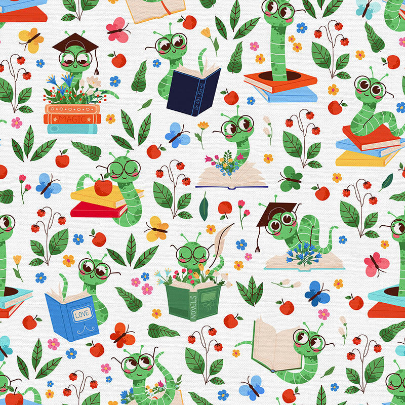 PBS Fabrics - Book Worm - 12026514