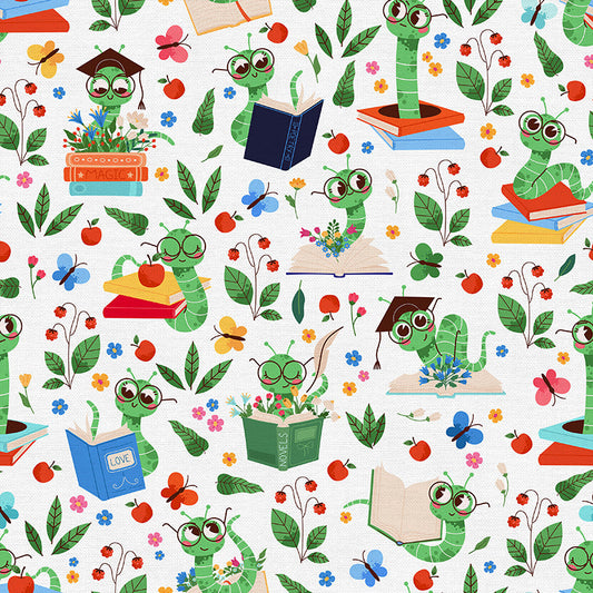 PBS Fabrics - Book Worm - 12026514