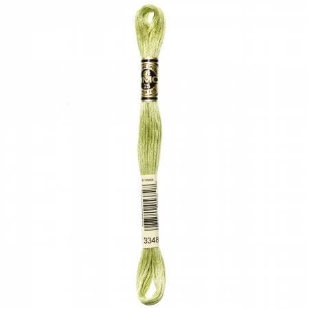 DMC Six Strand Embroidery Floss - 3345 - 3346 - 3347 - 3348 - 3350 - 3354