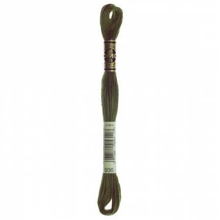 DMC Six Strand Embroidery Floss - 934 - 935 - 936 - 937 - 938 - 939 - 943