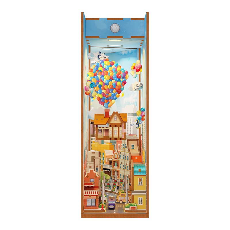 Hands Craft DIY Book Nook Kit: Travel with the Wind
