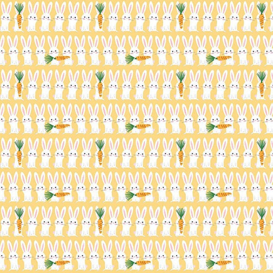 Dear Stella - Sweet Purrennials - Bunny Stripe - STELLA-DLW3108