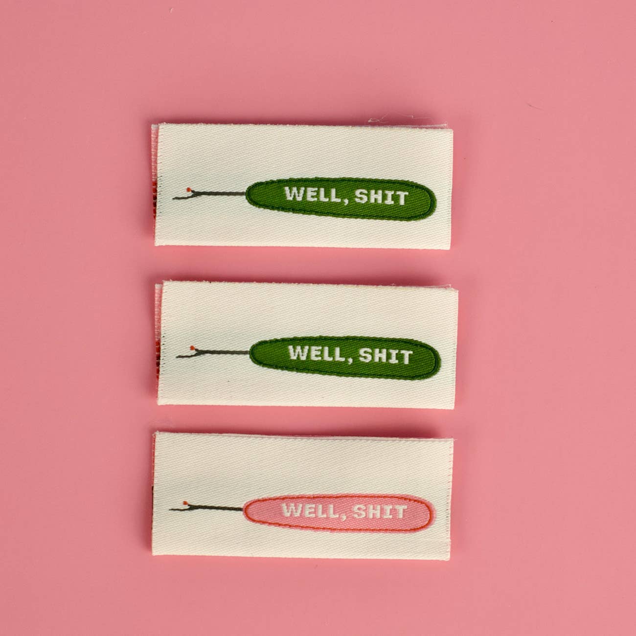 Kati Cupcake - Well Shit Seam Ripper - Designer Sewing Labels  