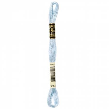 DMC Six Strand Embroidery Floss - 3740 - 3743 - 3746 - 3747 - 3750 - 3752 - 3753 - 3755
