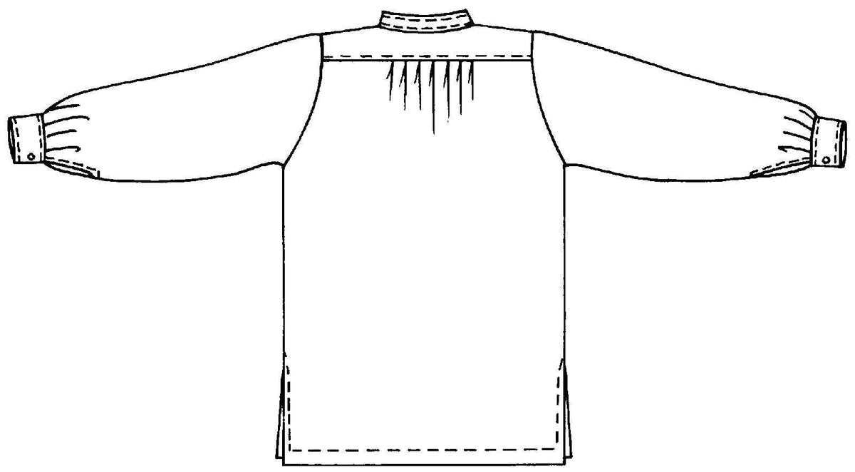 Victorian Shirt Sewing Pattern By Folkwear