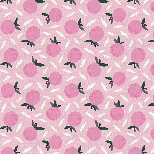 PBS Fabrics - Maja Faber - Fruity - Oranges in Pink - 12019851